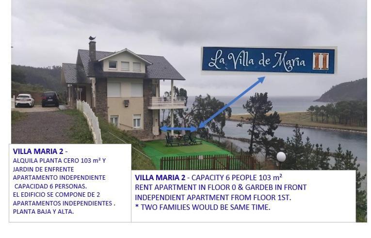 La Villademaria 2 Bloque Apartamento Playa Beach Puntal Вилавичоза Екстериор снимка