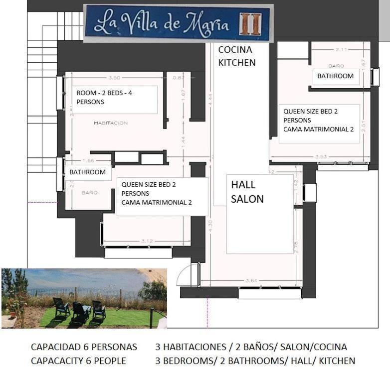 La Villademaria 2 Bloque Apartamento Playa Beach Puntal Вилавичоза Екстериор снимка
